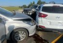 ❗В Хвалынском районе в минувшие выходные произошло ДТП с участием трёх машин