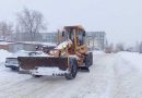 Хвалынские дорожники намерены до конца дня ликвидировать последствия снегопада
