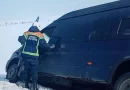 Авария в Хвалынском районе: микроавтобус “Балаково-Тольятти” съехал в кювет