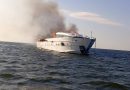 ⚡Сегодня утром в акватории Хвалынского района сгорела 30-метровая яхта “Мечта”
